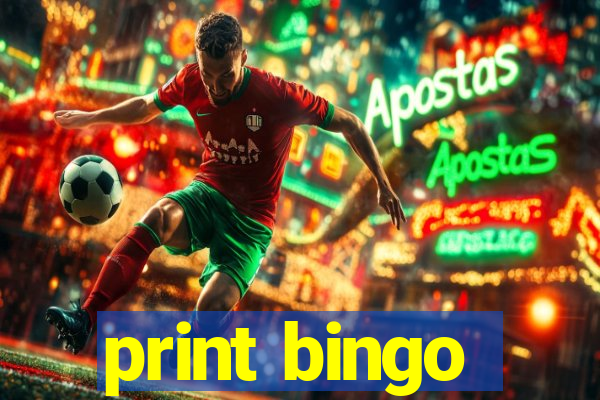 print bingo